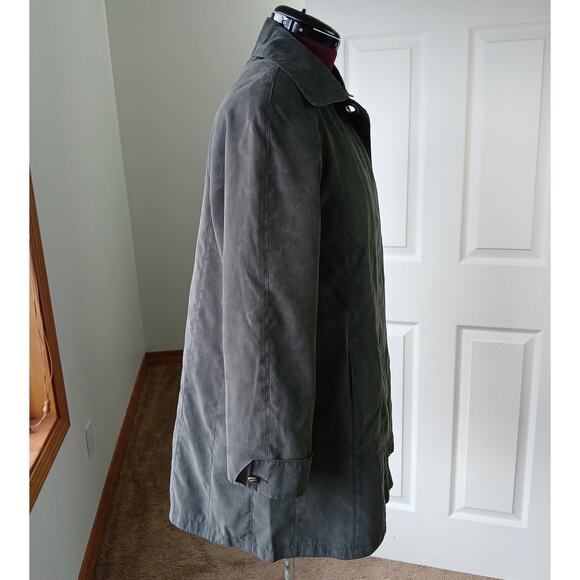 Fleet Street Flared Overcoat sz 6 removable liner hidden buttons vintage jacket - Picture 4 of 16